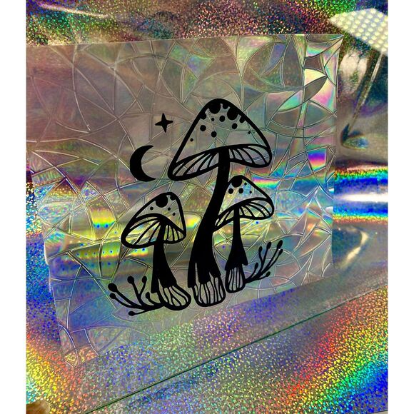 Handmade Rainbow Suncatcher Window Cling Decals - Picture 1 of 14